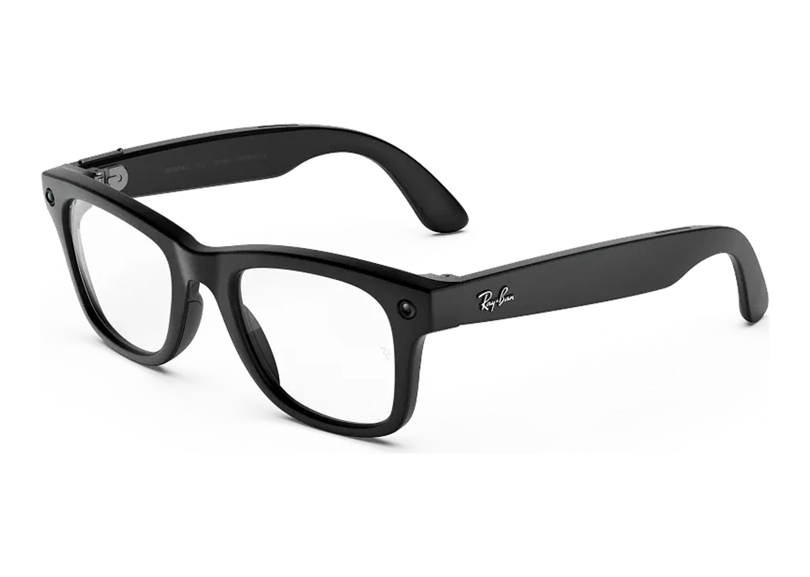 Ray-Ban Meta Wayfarer Gen 3 AI Smart Glasses Clear Lens Matte Black - görsel 3