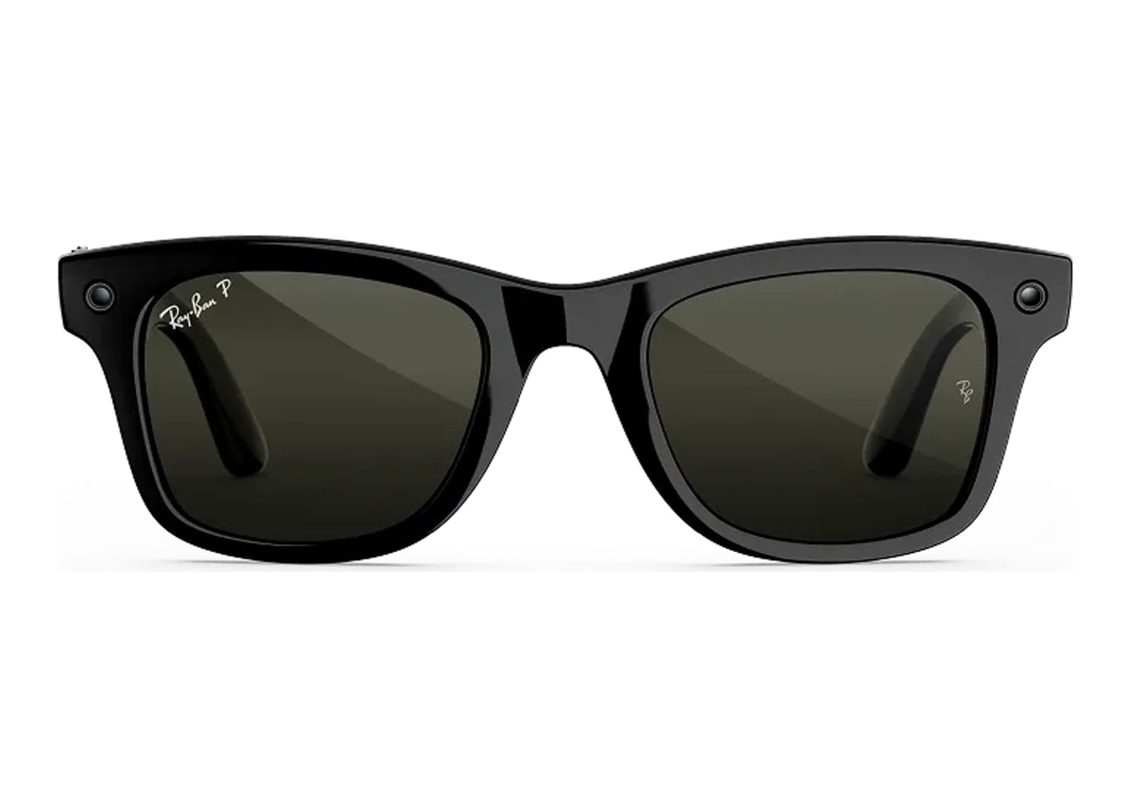 Ray-Ban Meta Wayfarer Gen 3 AI Smart Glasses Polarized Green Lens Shiny Black