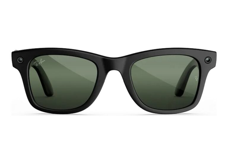 Ray-Ban Meta Wayfarer Gen 3 AI Smart Glasses Transitions Graphite Green Lens Matte Black