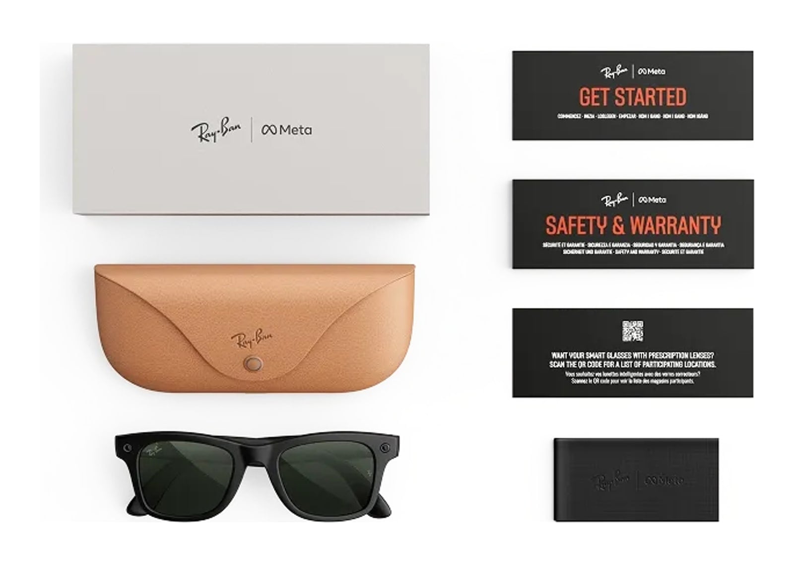 Ray-Ban Meta Wayfarer Gen 3 AI Smart Glasses Transitions Graphite Green Lens Matte Black - görsel 4