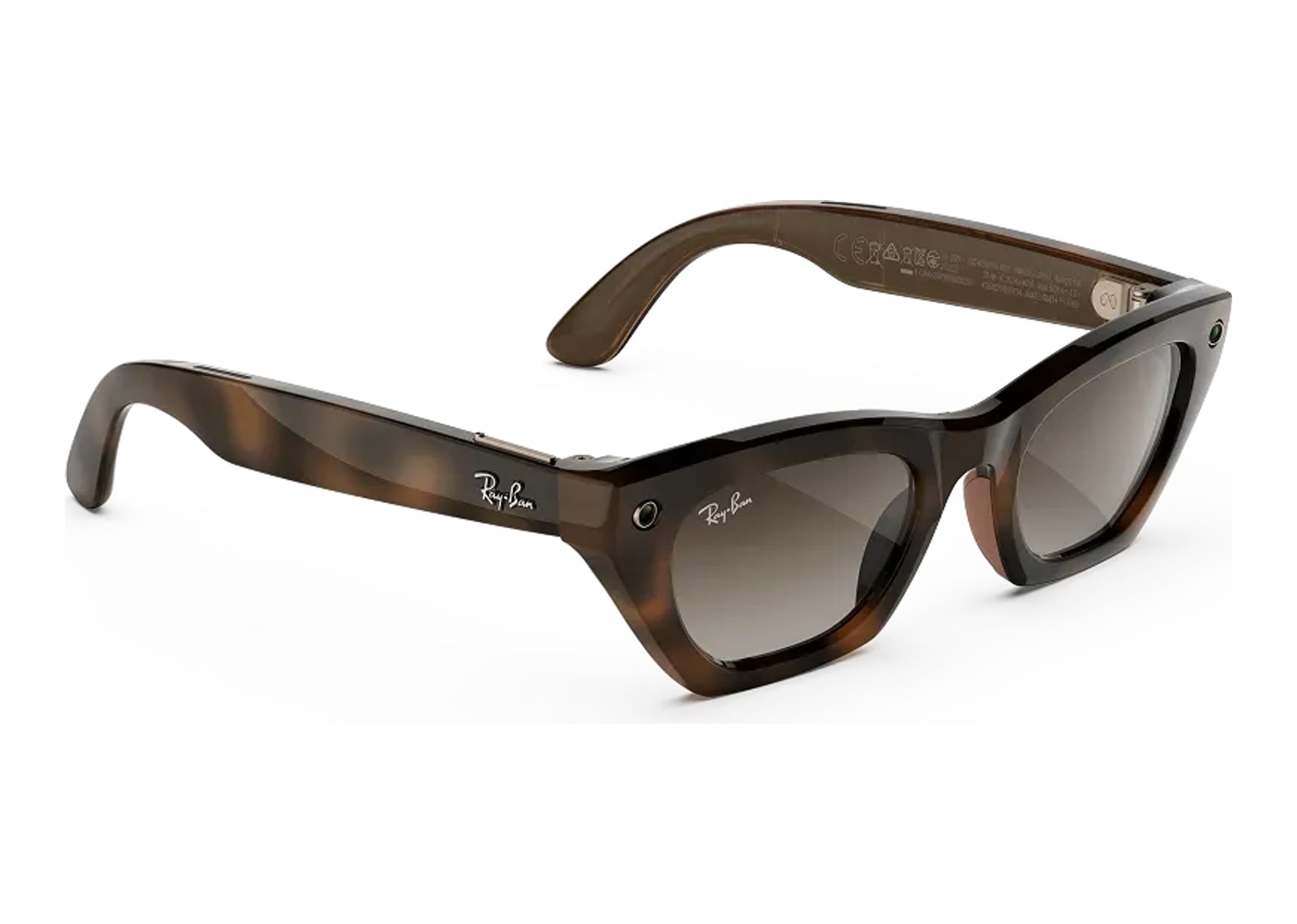 Ray-Ban Meta Zena Gen 3 AI Smart Glasses Brown Gradient Lens Havana - görsel 3