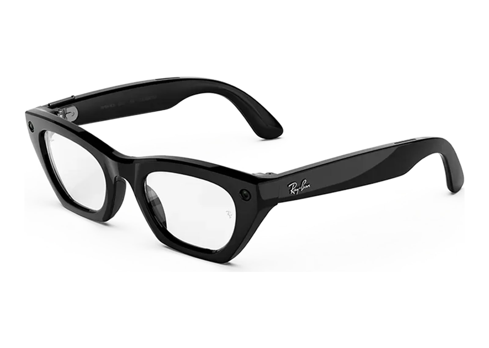 Ray-Ban Meta Zena Gen 3 AI Smart Glasses Clear Lens Shiny Black - görsel 3