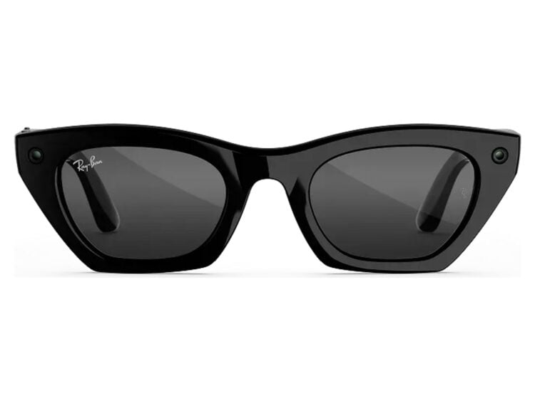 Ray-Ban Meta Zena Gen 3 AI Smart Glasses Grey Lens Shiny Black