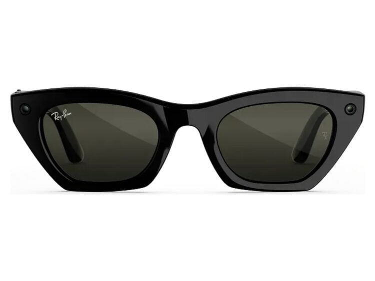 Ray-Ban Meta Zena Gen 3 AI Smart Glasses Polarized Green Lens Shiny Black