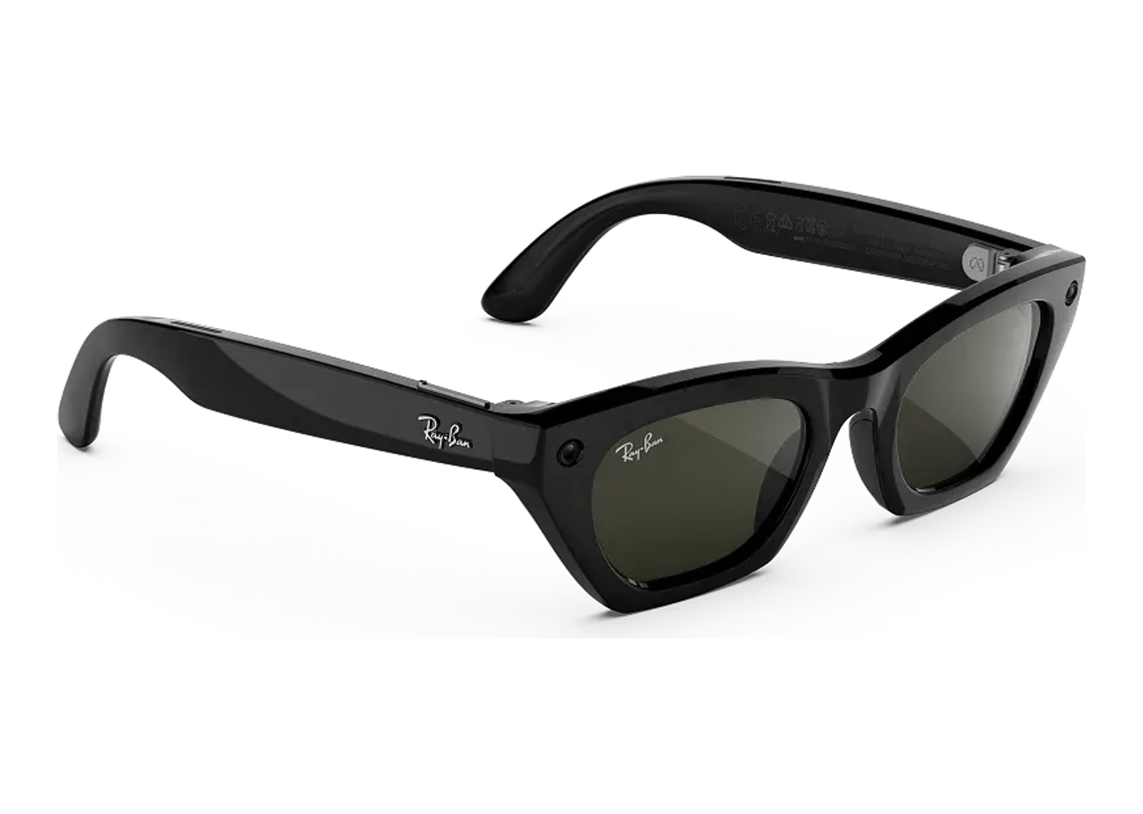 Ray-Ban Meta Zena Gen 3 AI Smart Glasses Polarized Green Lens Shiny Black - görsel 3