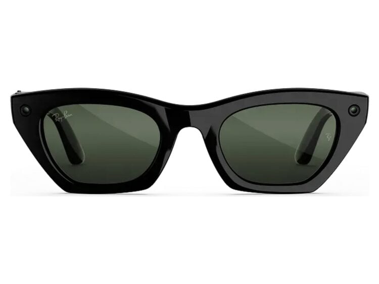 Ray-Ban Meta Zena Gen 3 AI Smart Glasses Transitions Graphite Green Lens Shiny Black