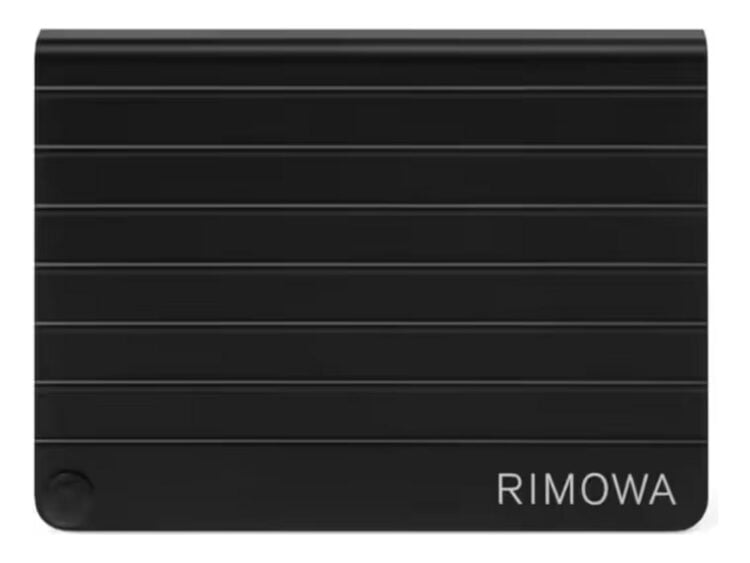 Rimowa Aluminum Card Holder Black
