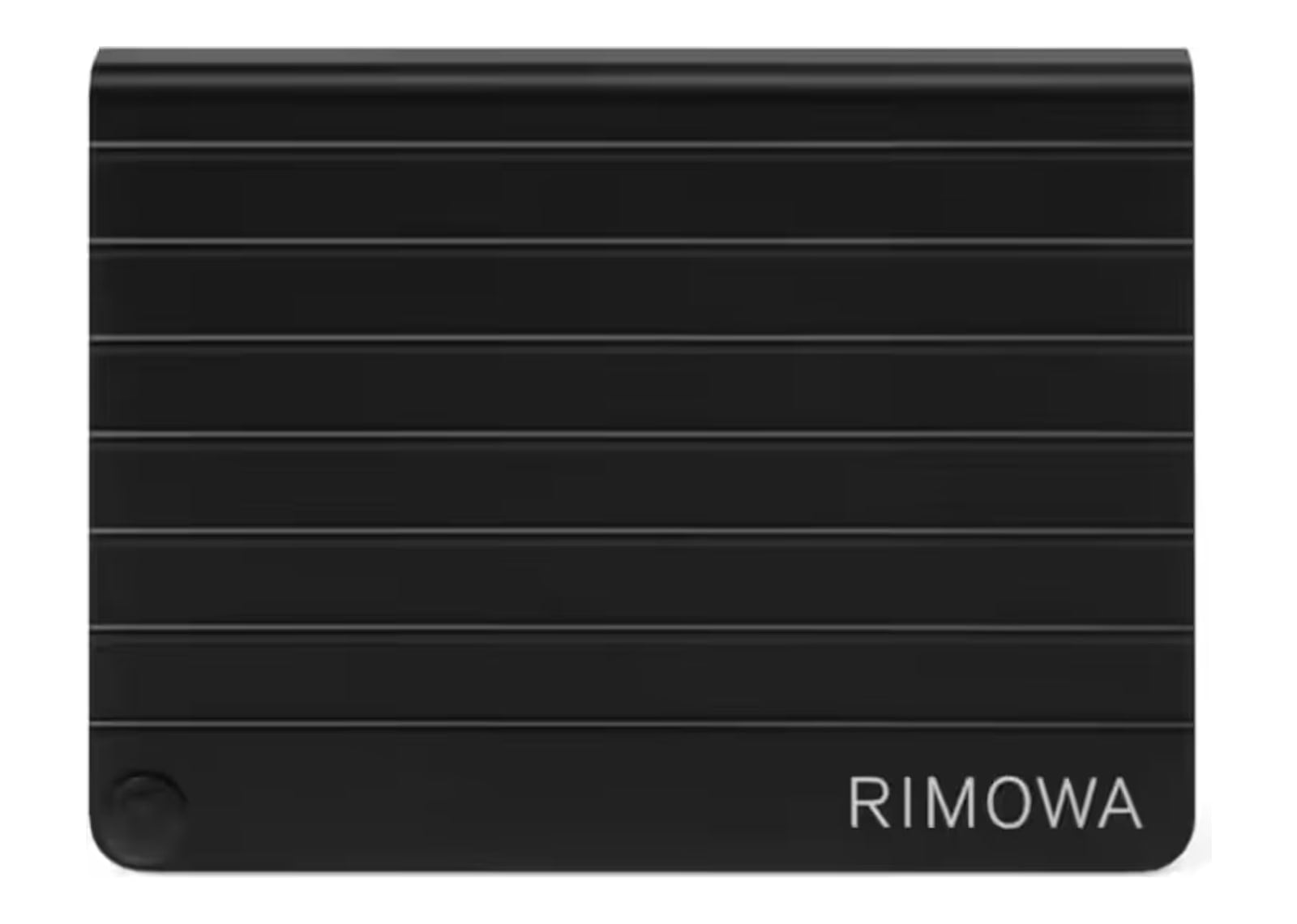 Rimowa Aluminum Card Holder Black