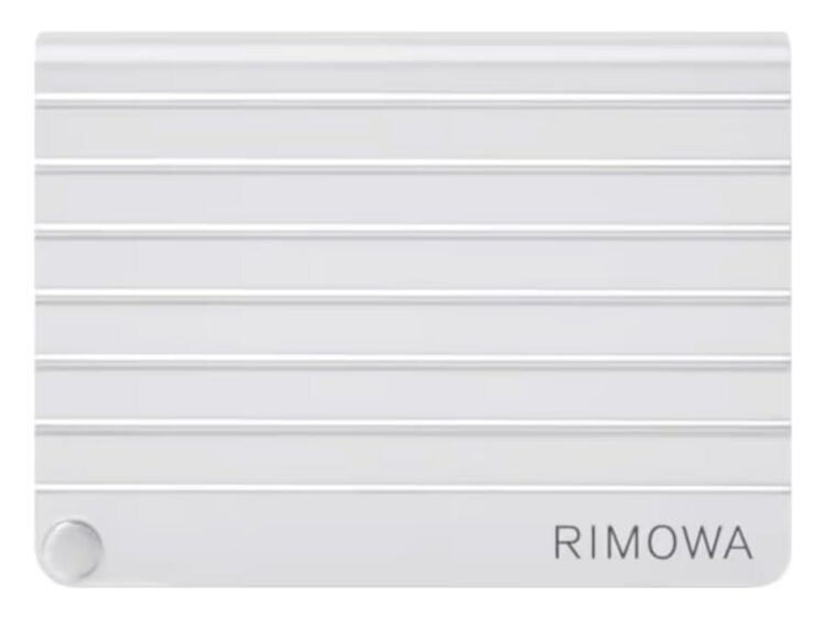 Rimowa Aluminum Card Holder Silver