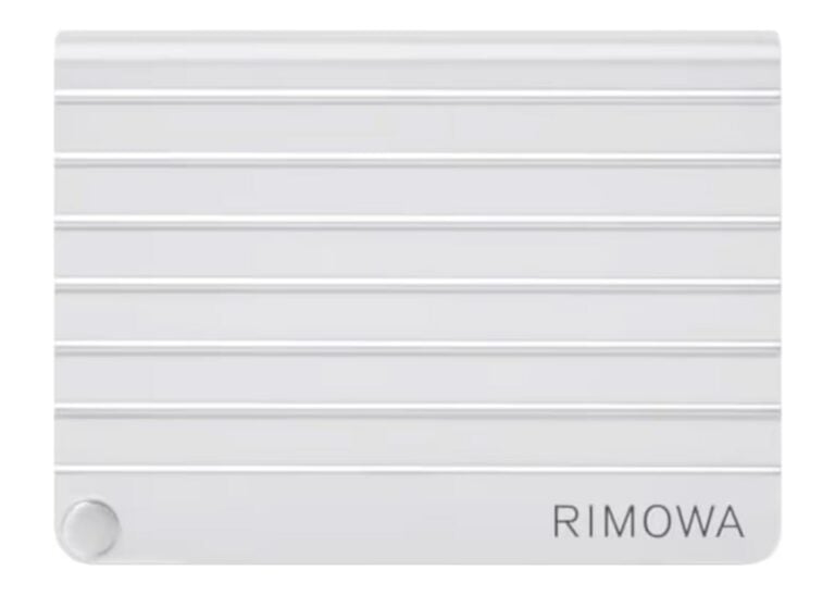 Rimowa Aluminum Card Holder Silver