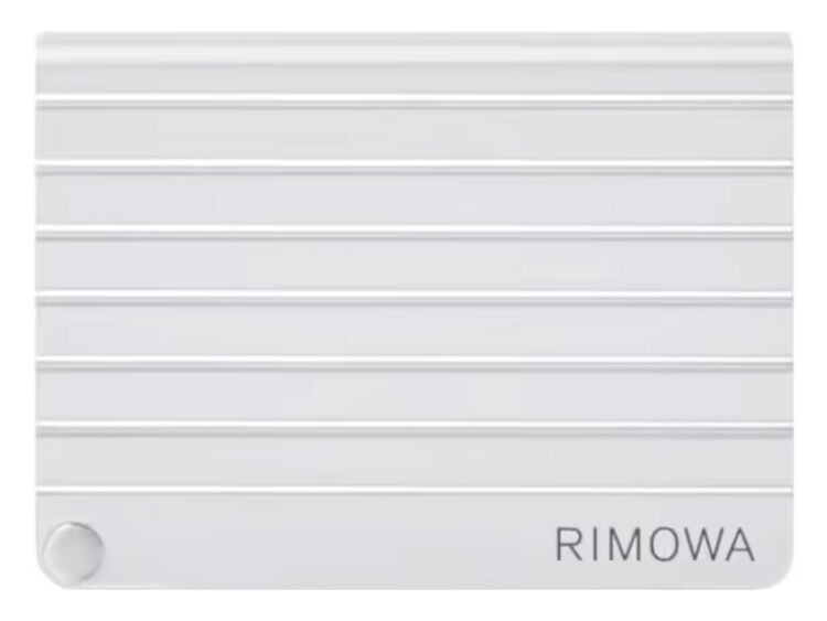 Rimowa Aluminum Card Holder Silver