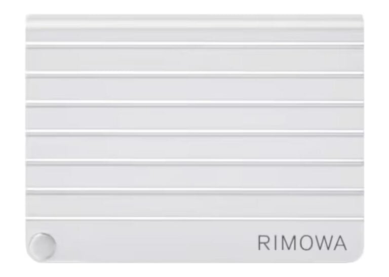 Rimowa Aluminum Card Holder Silver