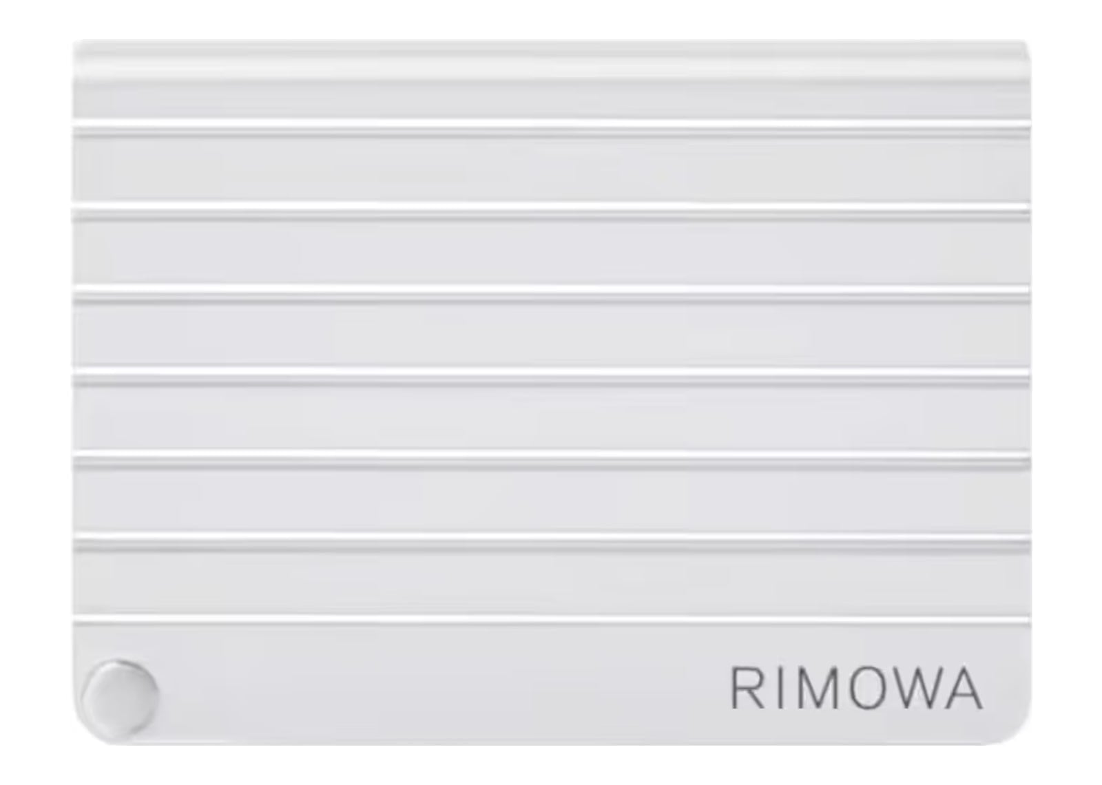 Rimowa Aluminum Card Holder Silver