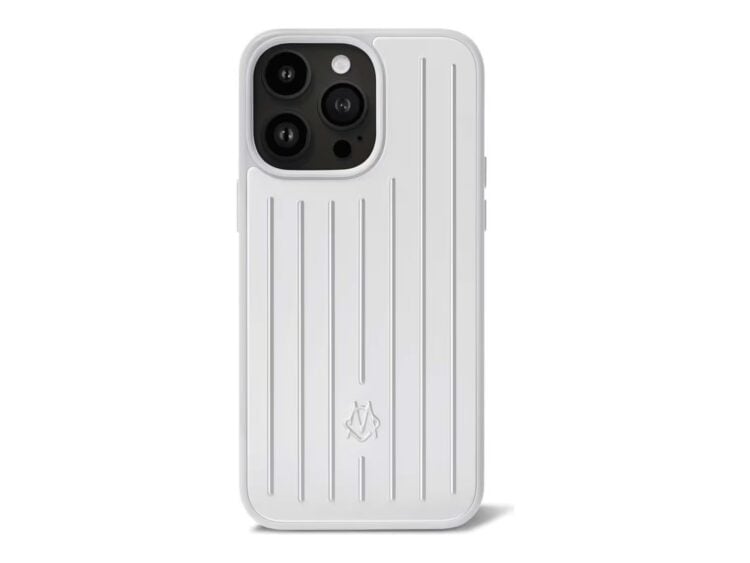 Rimowa Aluminum Case for iPhone 15 Pro Max Silver