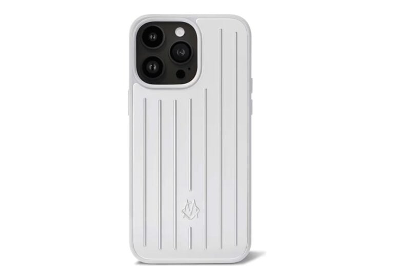 Rimowa Aluminum Case for iPhone 15 Pro Max Silver