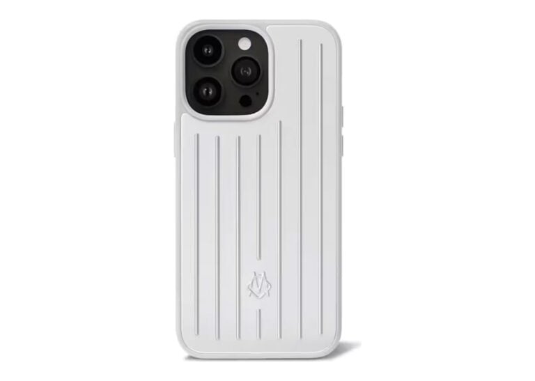 Rimowa Aluminum Case for iPhone 15 Pro Max Silver