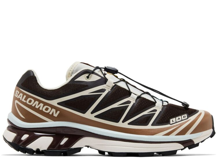 Salomon XT-6 Black Coffee Burro Bitter Chocolate