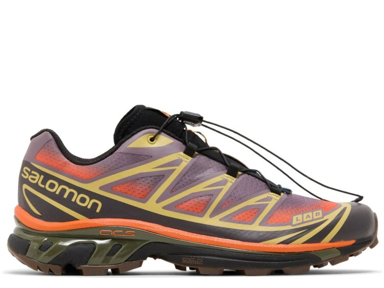 Salomon XT-6 Skyline Moonscape Vibrant Orange