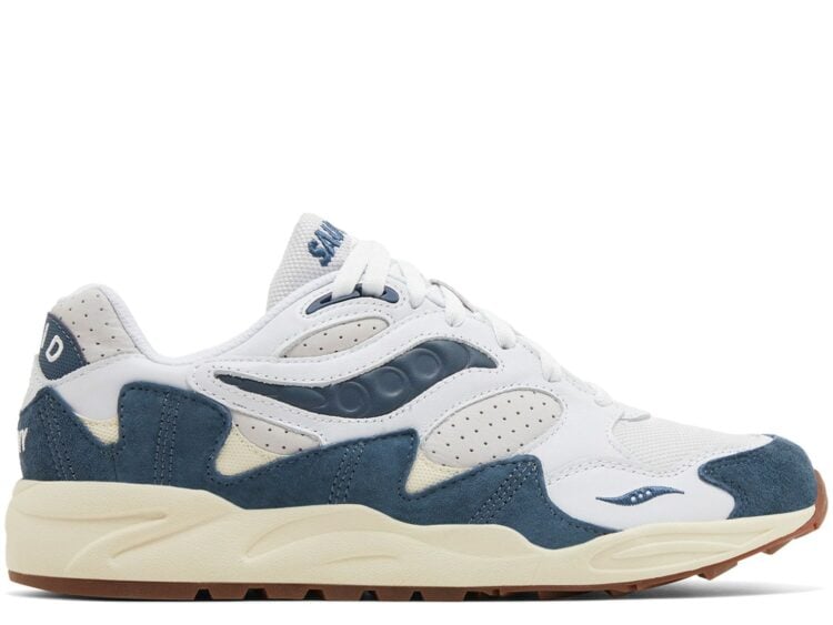 Saucony Grid Shadow 2 Ivy Prep White Navy