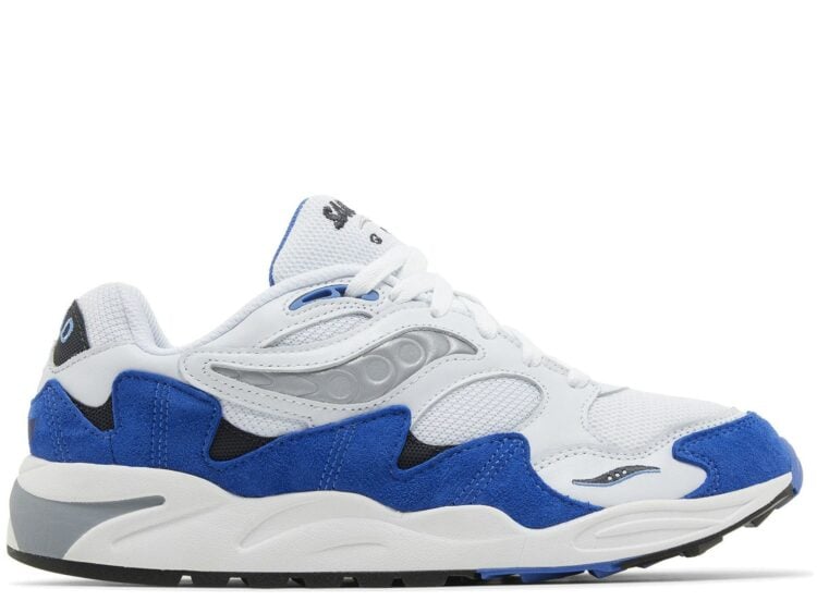 Saucony Grid Shadow 2 White Blue