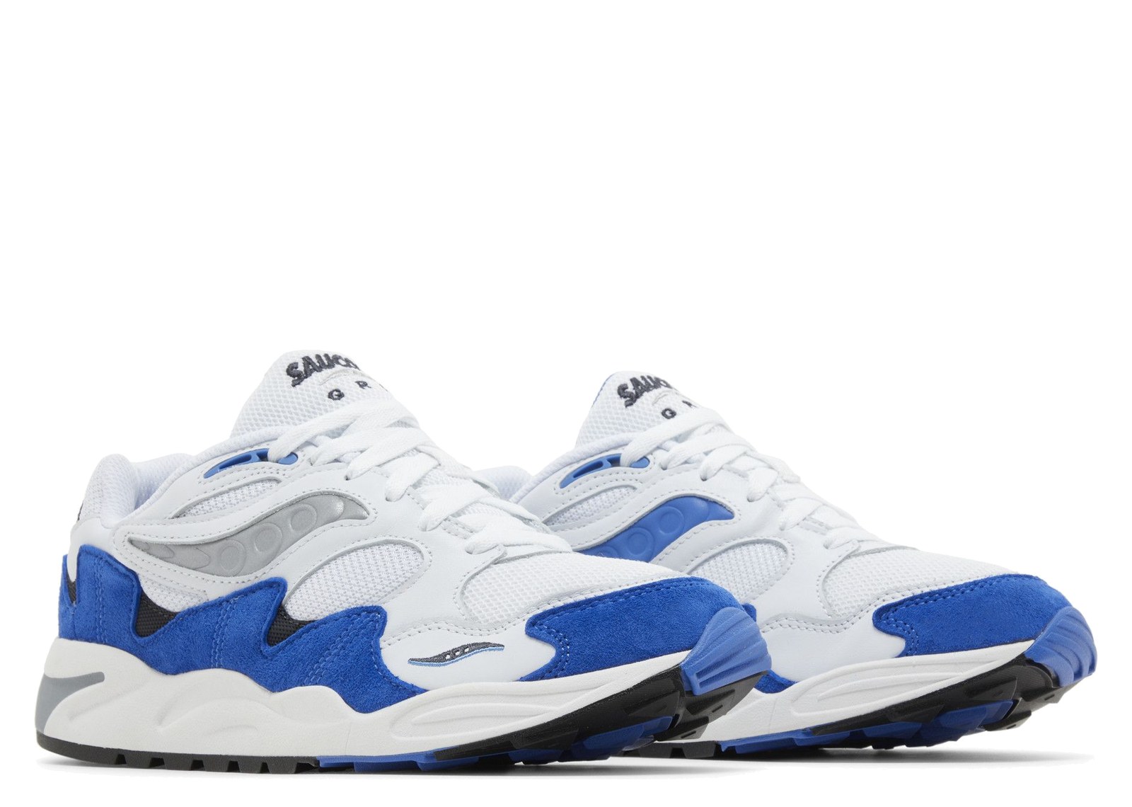 Saucony Grid Shadow 2 White Blue - görsel 5