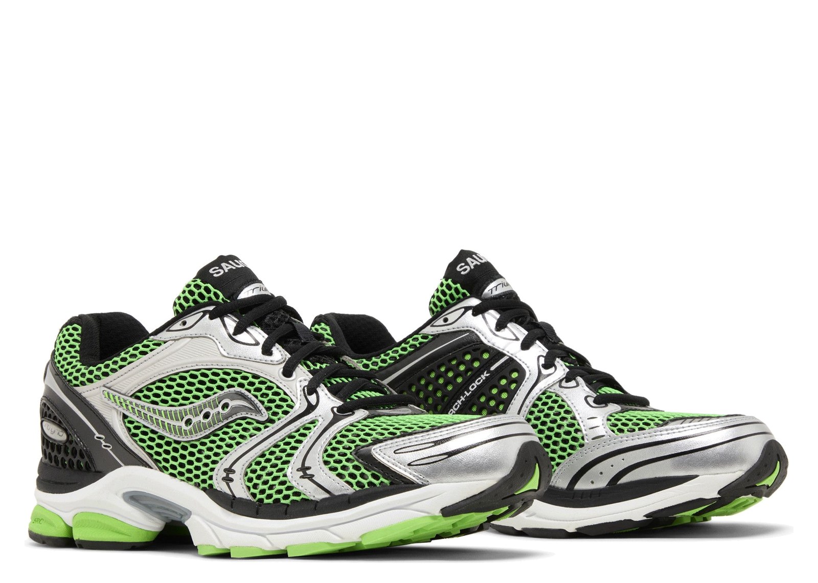 Saucony ProGrid Triumph 4 Green Silver - görsel 5