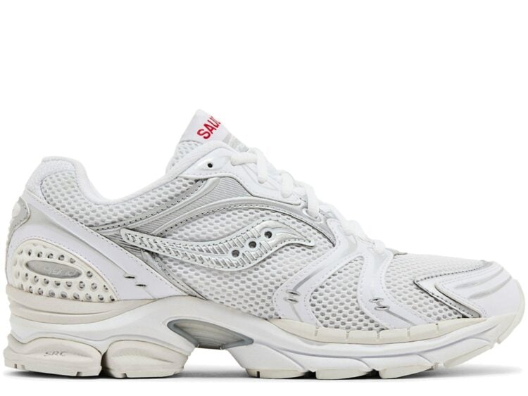 Saucony ProGrid Triumph 4 Heritage Pack White Silver