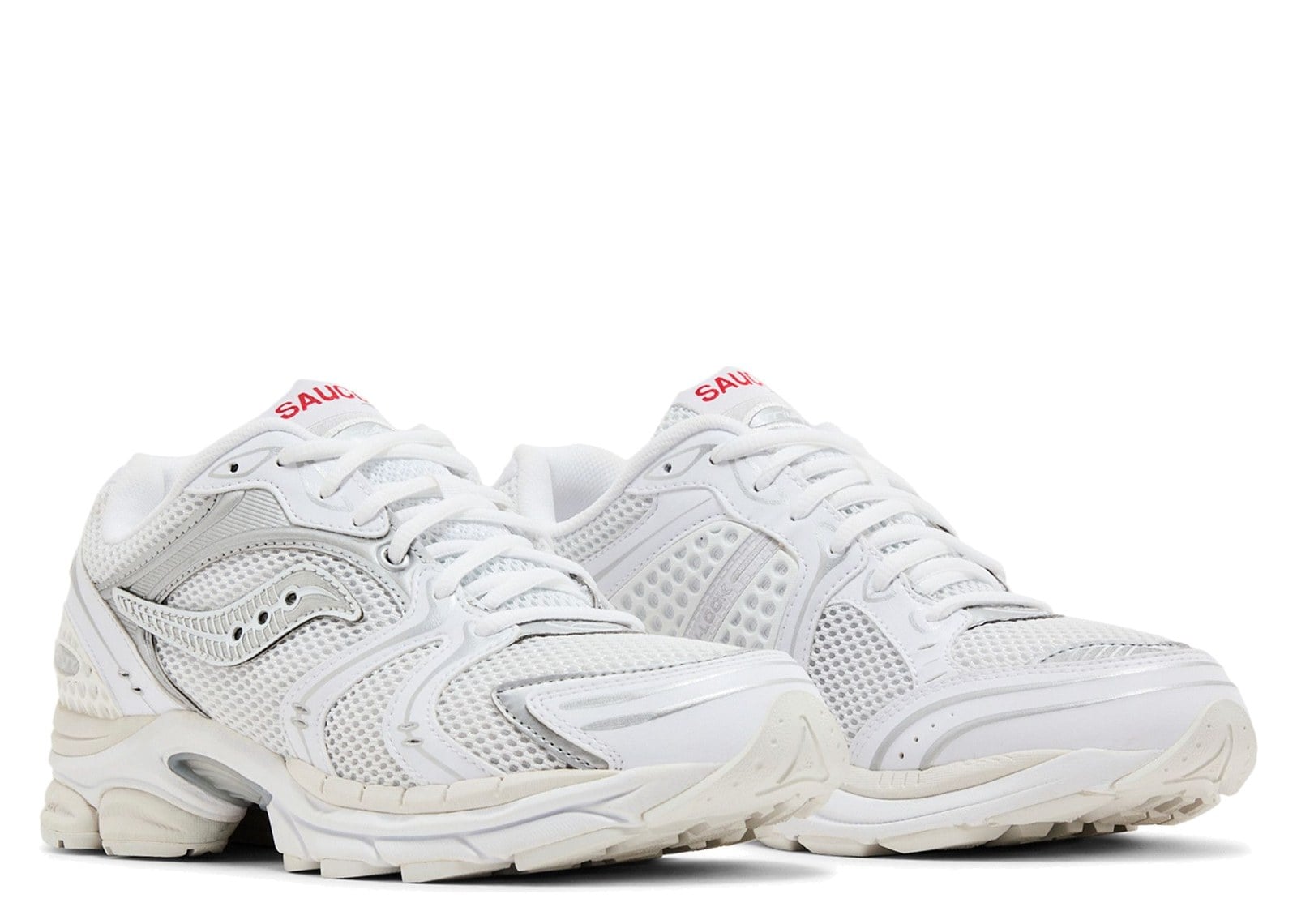 Saucony ProGrid Triumph 4 Heritage Pack White Silver - görsel 5