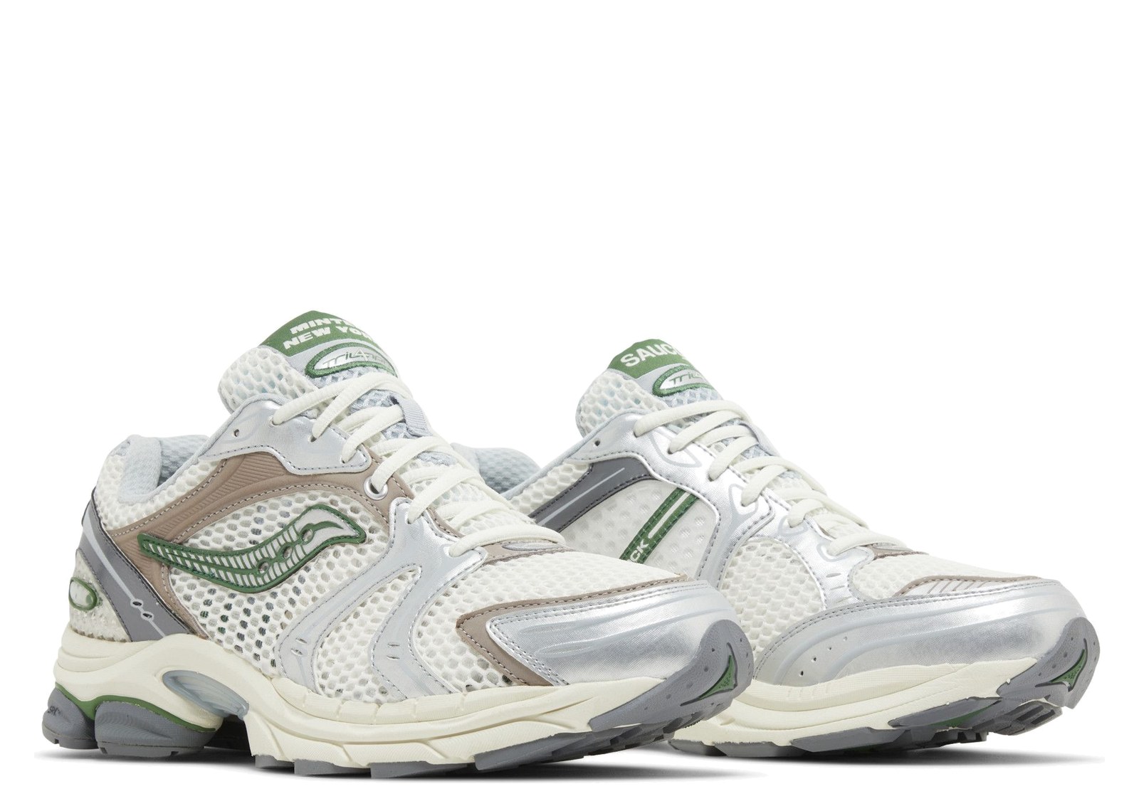 Saucony ProGrid Triumph 4 Minted New York Cream Green - görsel 5