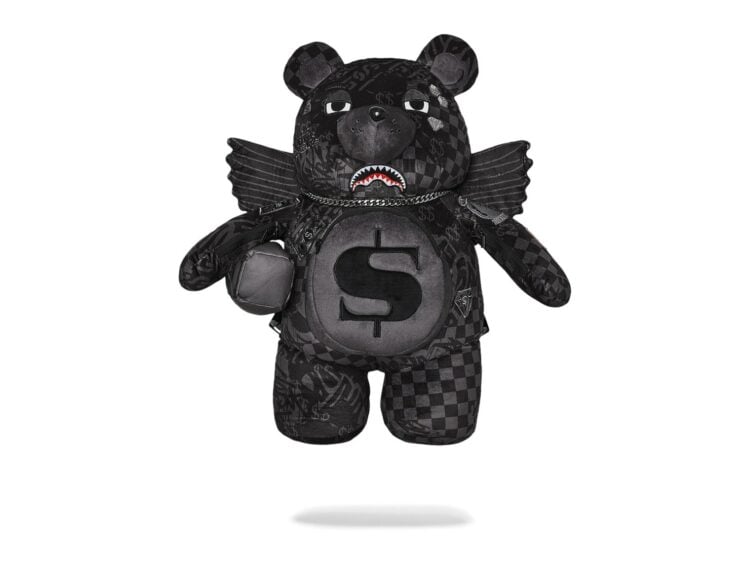 Sprayground 3AM Check Teddy Bear