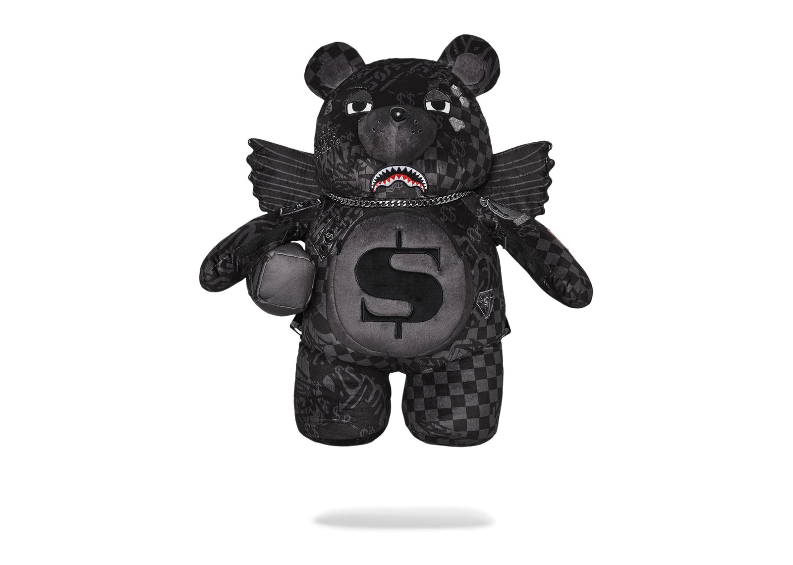 Sprayground 3AM Check Teddy Bear