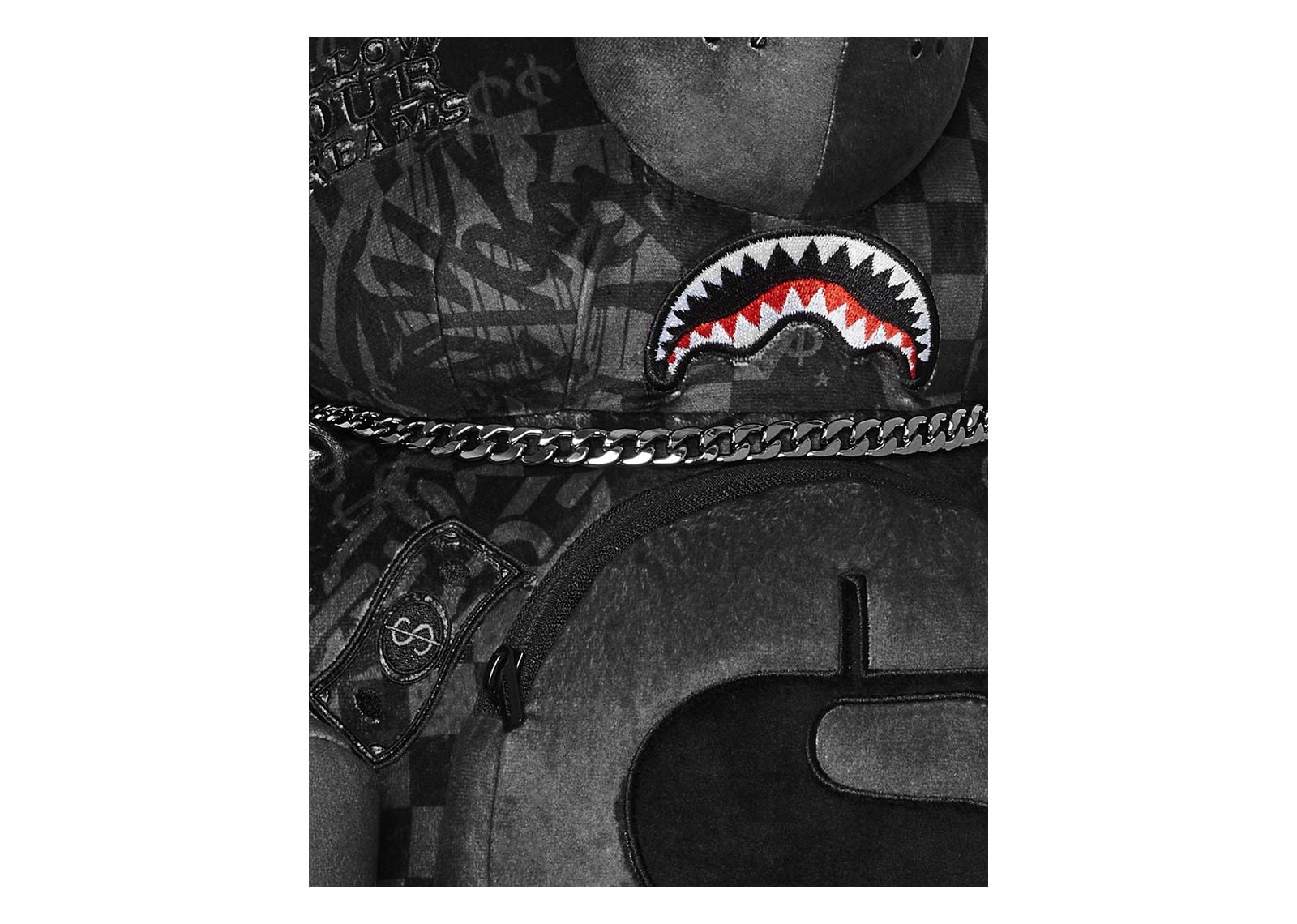 Sprayground 3AM Check Teddy Bear - görsel 5