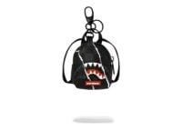 Sprayground Center Rip Revealing Gray Check Backpack Keychain