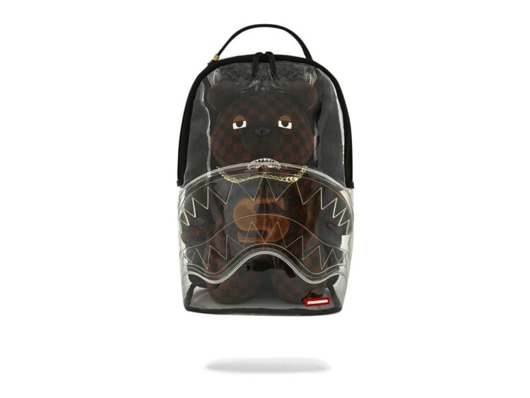 Sprayground Clear Bear DLX Backpack