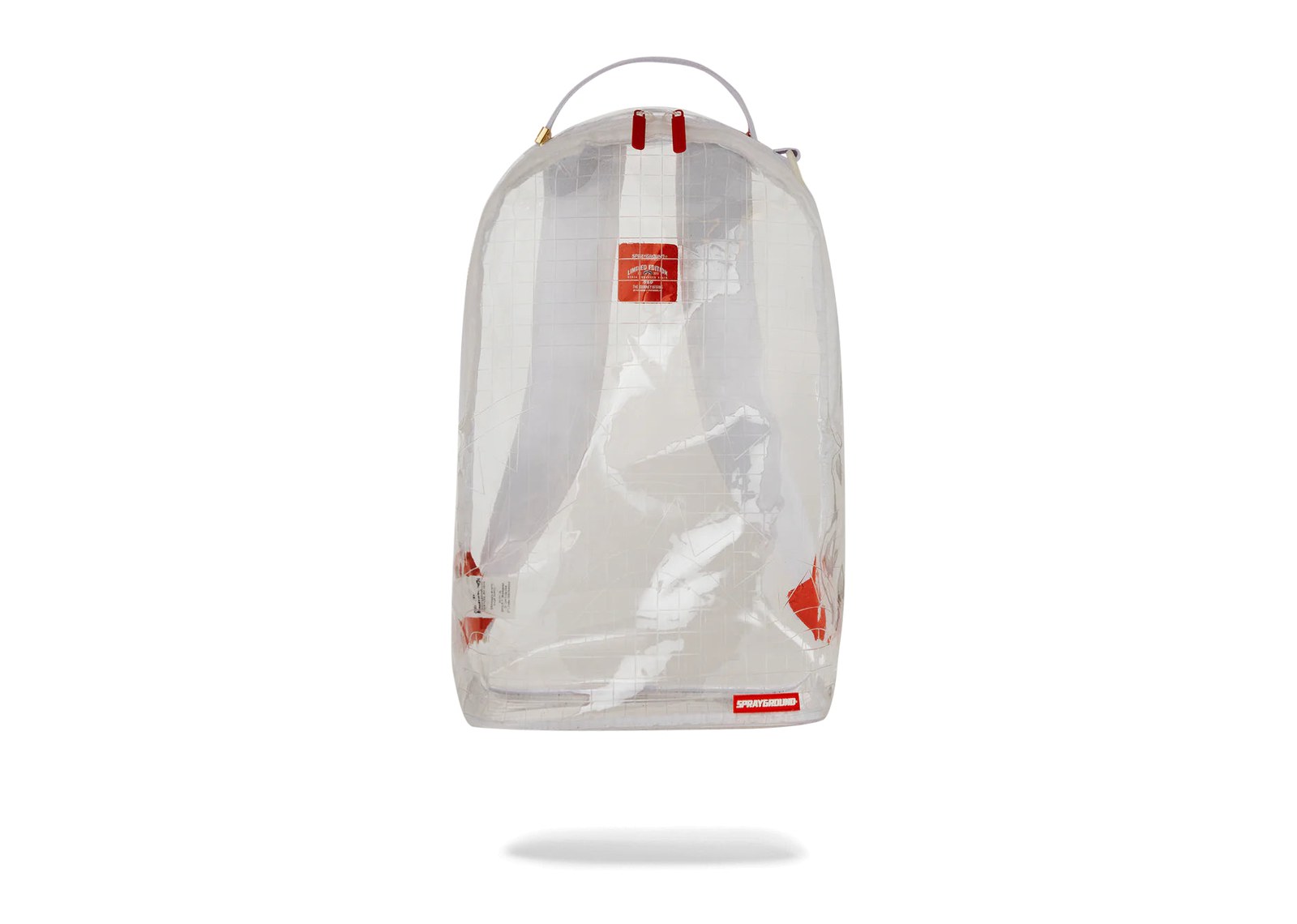 Sprayground Clear Check DLXV Backpack