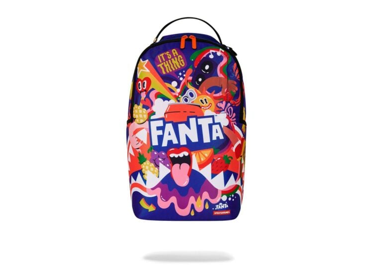 Sprayground Fanta Allover DLXR Backpack
