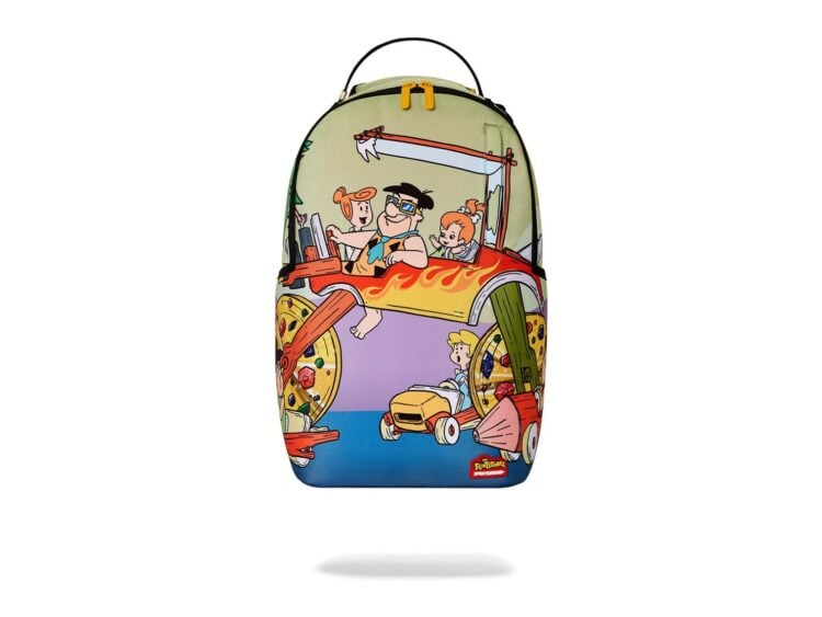 Sprayground Flinstones Blinged Out Car DLXR Backpack