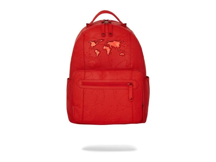 Sprayground James Global Red Chateau Backpack