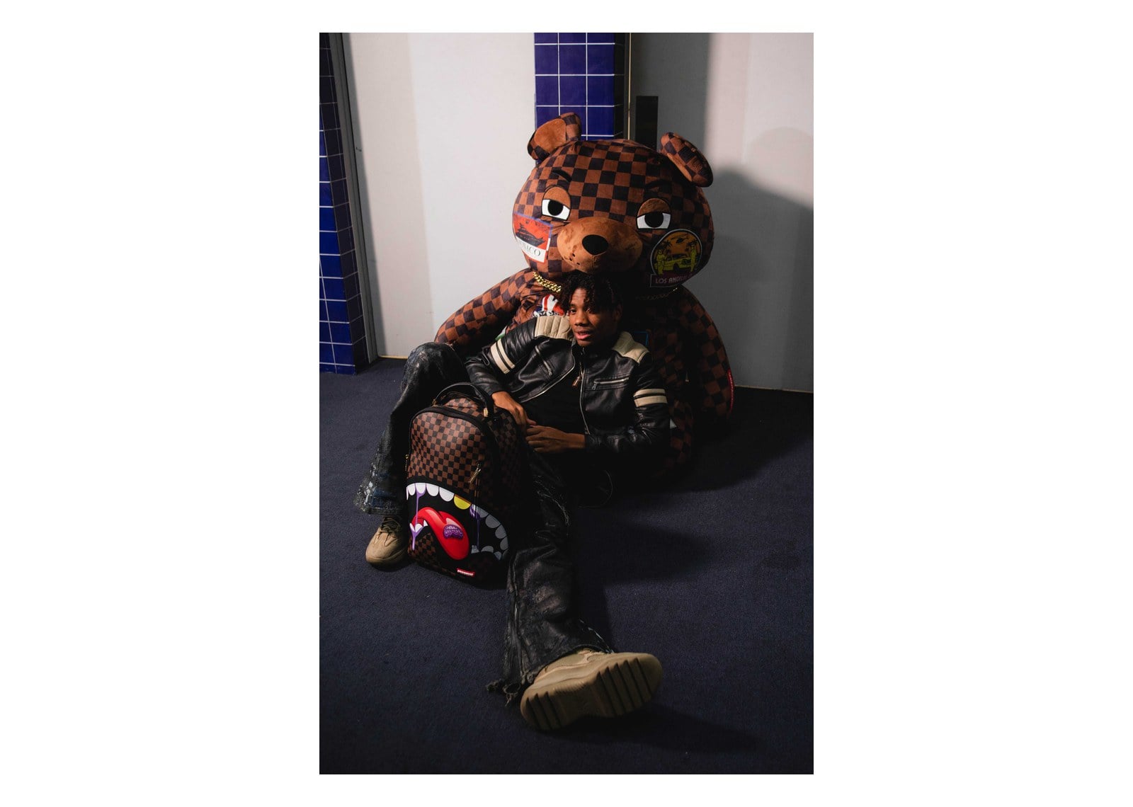 Sprayground Largest Bear in the World Backpack