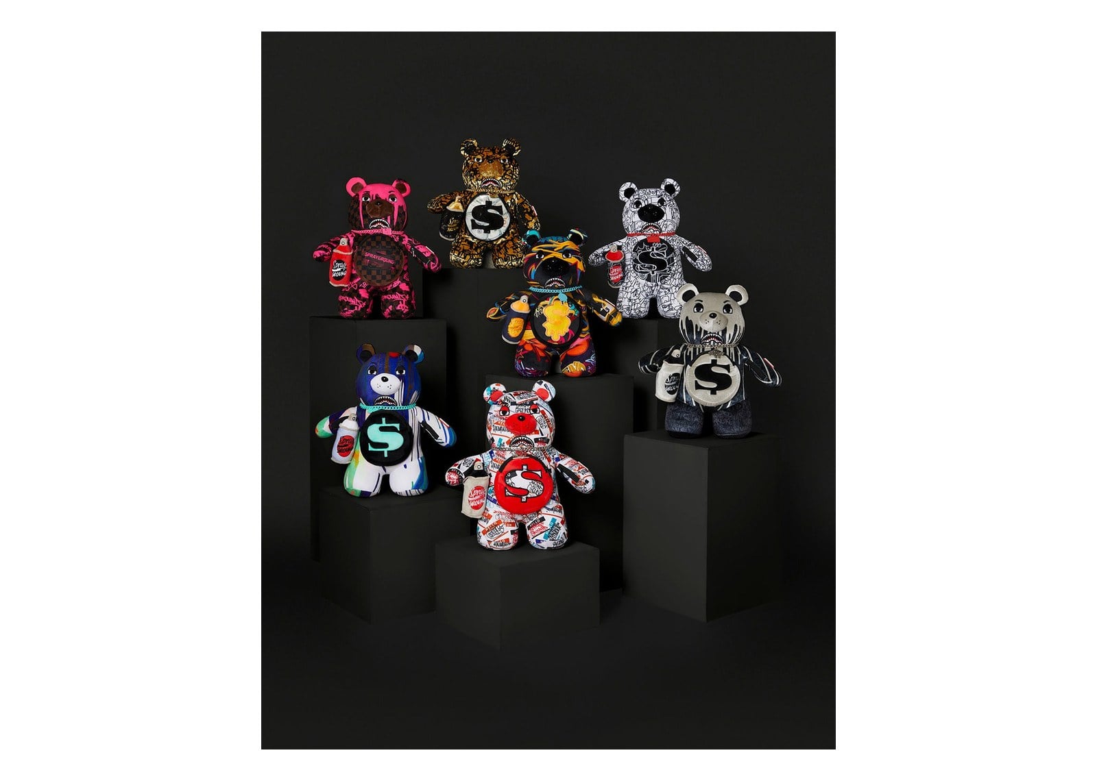 Sprayground Mystery Rare Bear Backpack - görsel 2
