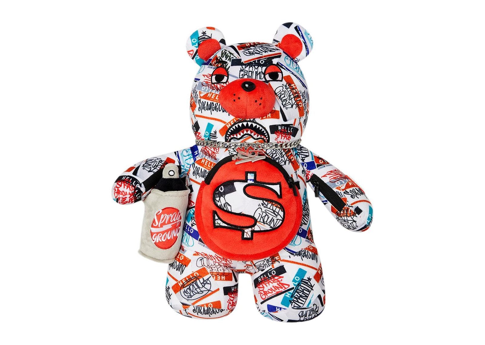Sprayground Mystery Rare Bear Backpack - görsel 4