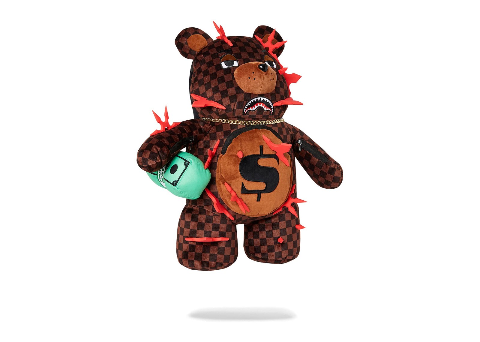 Sprayground Ninja Star Bear Backpack - görsel 3