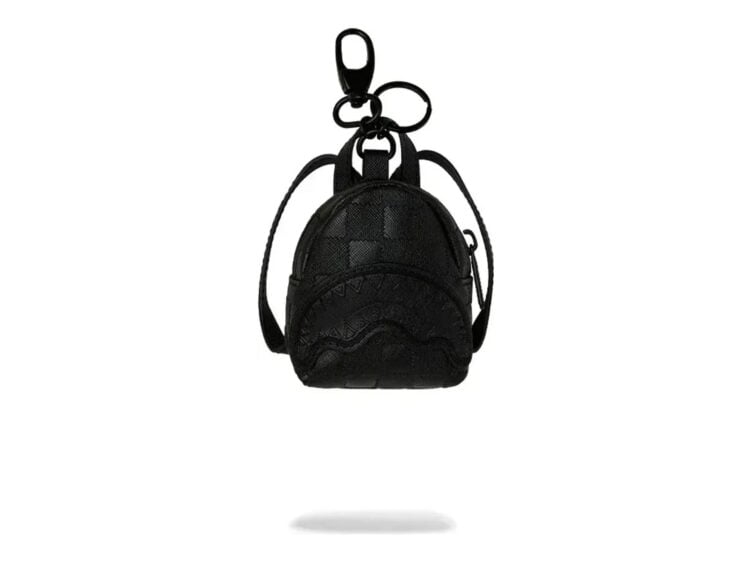 Sprayground Raised Check Backpack Keychain