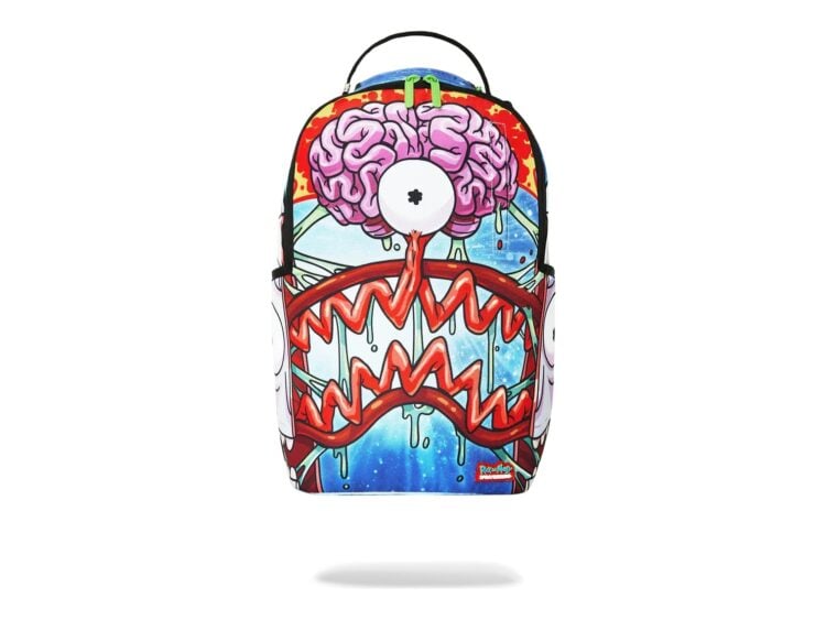 Sprayground Rick and Morty Split Rick Head Guts Backpack