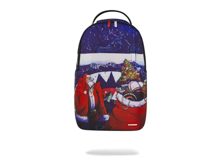 Sprayground Santa Big Bag Stacks Backpack