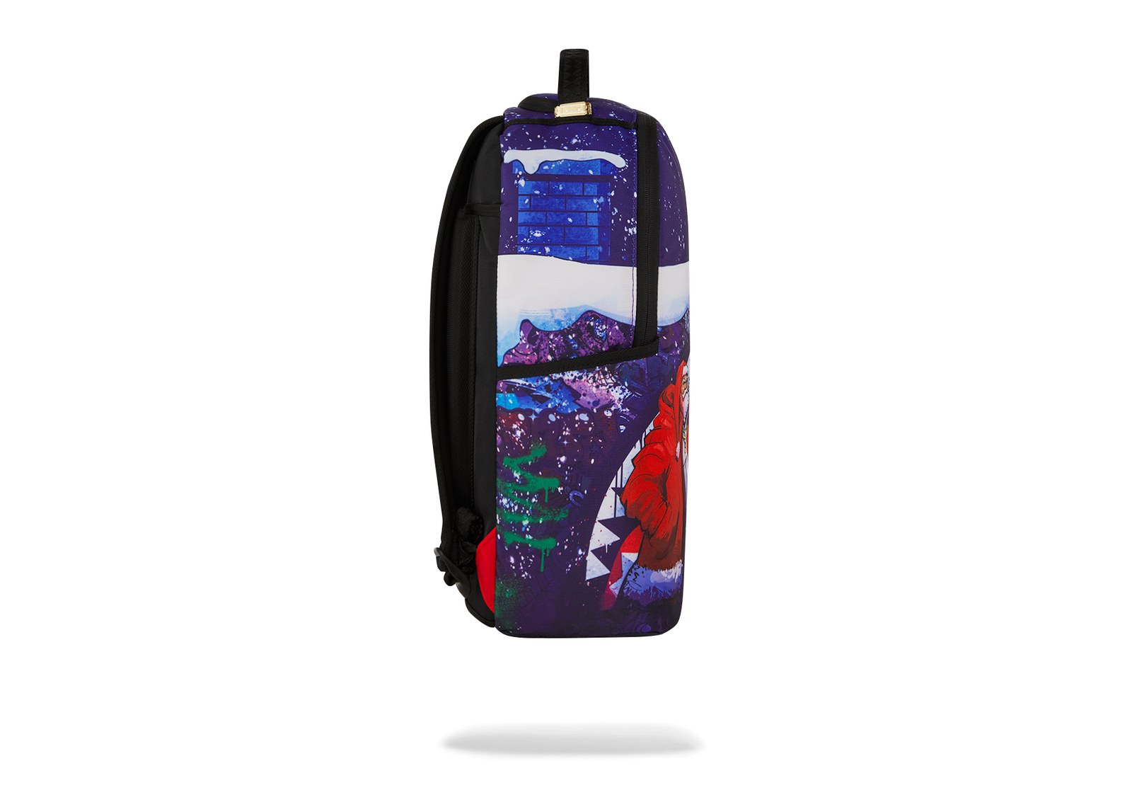 Sprayground Santa Big Bag Stacks Backpack - görsel 5