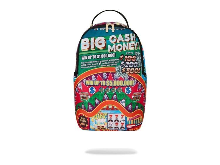 Sprayground Scratch Off Card DLXR Backpack