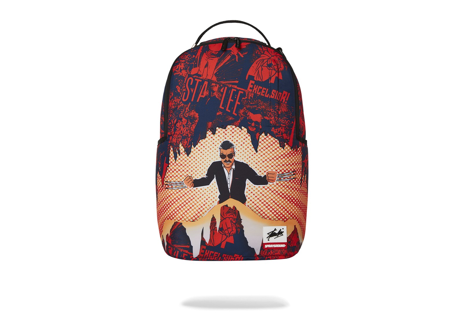 Sprayground Stan Lee Backpack If You Cant Find a Hero, Be One