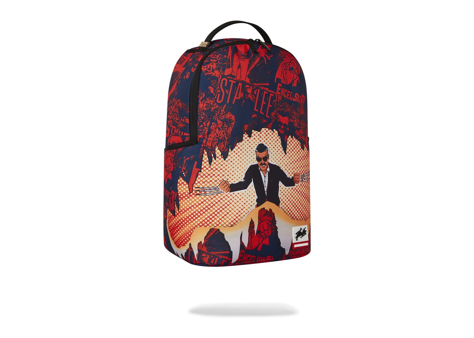 Sprayground Stan Lee Backpack If You Cant Find a Hero, Be One - görsel 3
