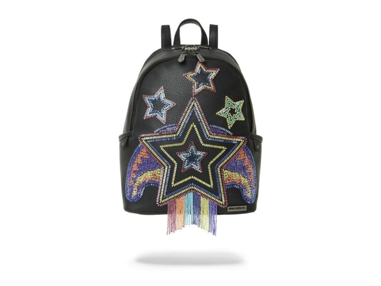 Sprayground Star Racer A.I.7 Sandflower Beaded Savage Backpack